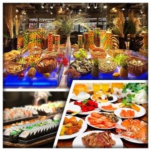 惠陽5星享受 麗景國際花園酒店 酒店海鮮自助餐 純玩2天