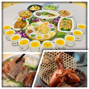 尋味中山金裝10餐 遊百年市集『沙崗墟』 包1人1隻鹽焗雞帶回家2天