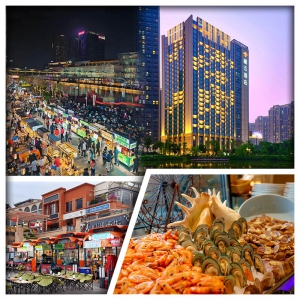 B線-（不設同行優惠）佛山南海瞻雲酒店 燈湖西街夜市 歎酒店自助晚餐、早餐、宵夜 純玩2天