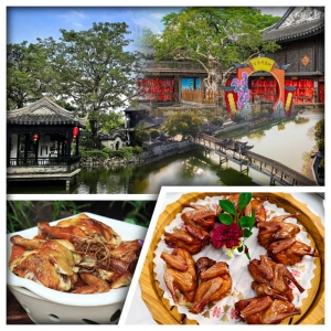 B線-中山大宅門詹園(包入場門票）、秘製五指毛桃窯雞+每人半隻石歧乳鴿宴1天