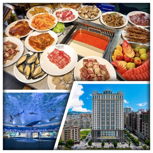 中山南朗亞洲福永酒店（麻將任打）、歎包羅萬有韓燒自助餐纯玩2天