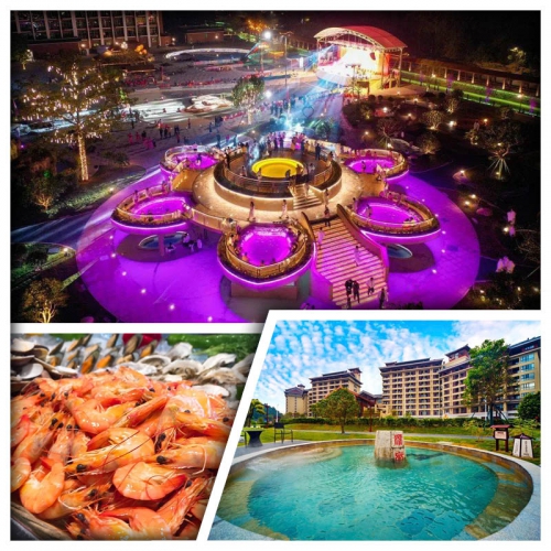 B線-新興翔順金水台溫泉小鎮 順德5星享受駿景酒店 歎2晚酒店自助晚餐純玩3天