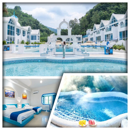 C線-清遠清泉灣愛琴海酒店 任浸地中海風情養生湯泉 任食清遠雞火鍋 純玩2天