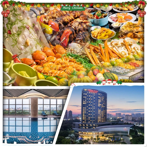 （聖誕加班）惠州皇冠假日酒店（嘆酒店海鮮自助晚餐）+汕尾保利雅途·星海度假酒店 純玩3天