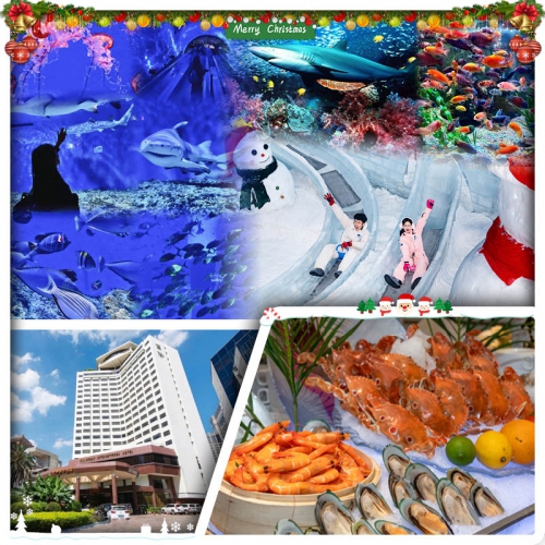 (聖誕加班）廣州正佳廣場極地海洋世界&冰雪世界、中山國際酒店 歎酒店自助晚餐、鄔佬伯私房菜純玩3天