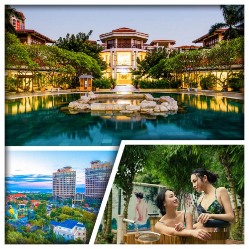 （10人成團）河源客天下國際酒店 任浸多個原生態水晶氡溫泉 打卡客家小鎮 純玩2天