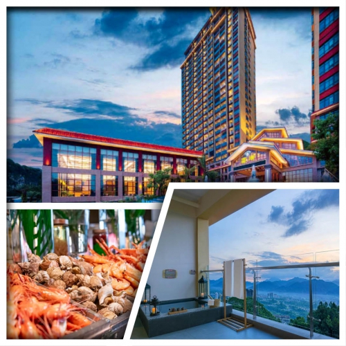 B線-北回歸線上的天然氣吧~南昆山雲頂溫泉威士忌酒店（尊享私家泡池客房 酒店海鮮自助晚餐）純玩2天