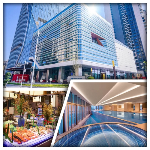 C線-海豐新地標 國際品牌【汕尾海迪溫德姆酒店】 歎酒店海鮮自助晚餐 純玩2天