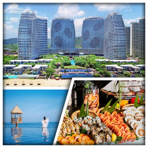 C線-~水滴酒店~雙月灣檀悅豪生度假酒店 露台海景溫泉泡池房 歎酒店海鮮自助晚餐 純玩2天